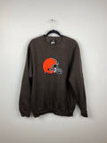 Embroidered Cleveland Browns crewneck