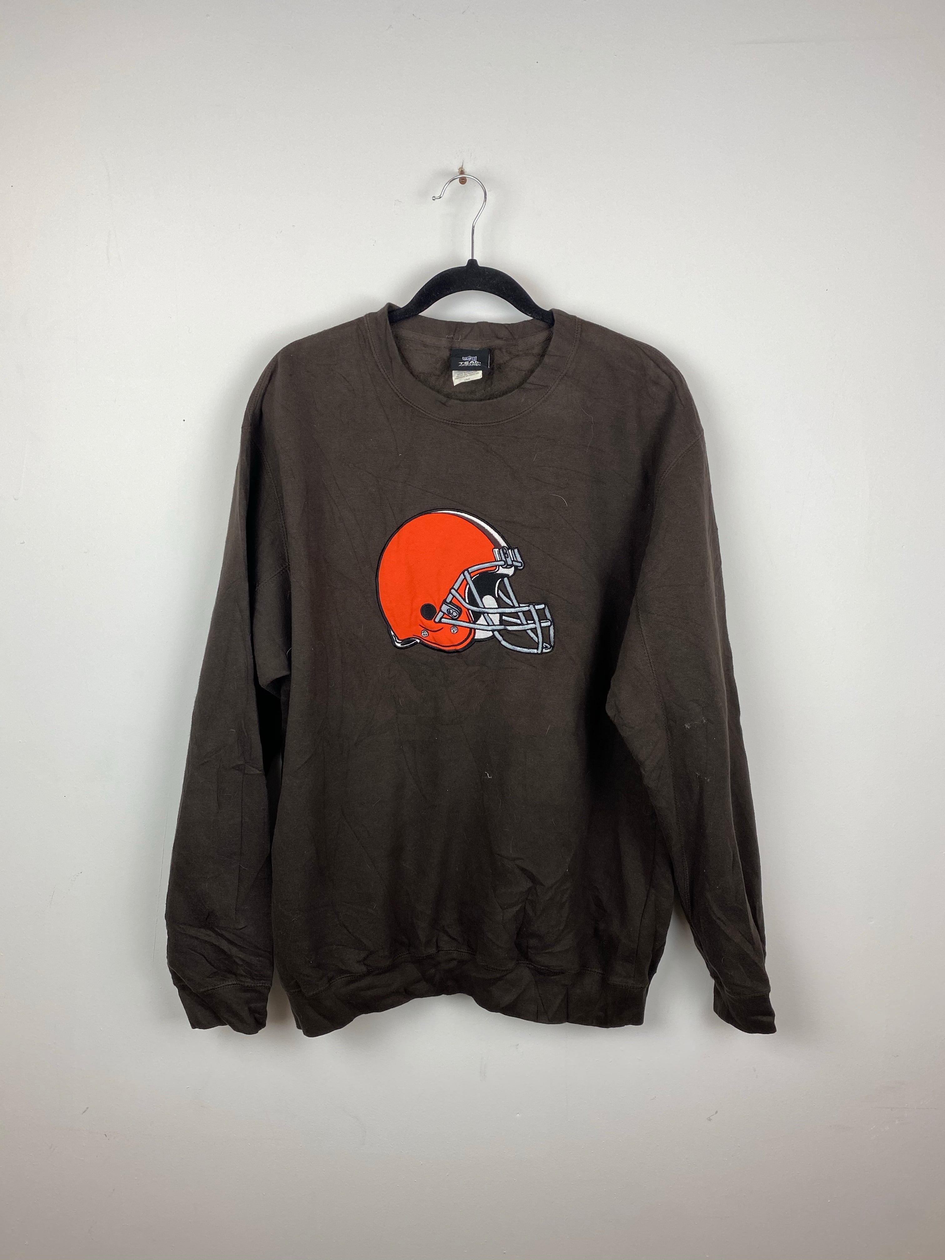Embroidered Cleveland Browns crewneck