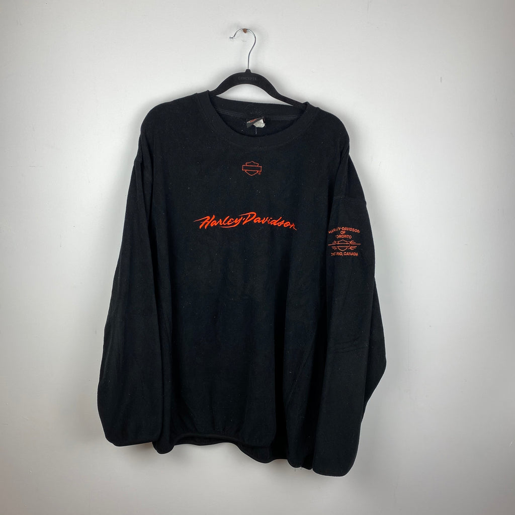 Harley Davidson fleece crewneck