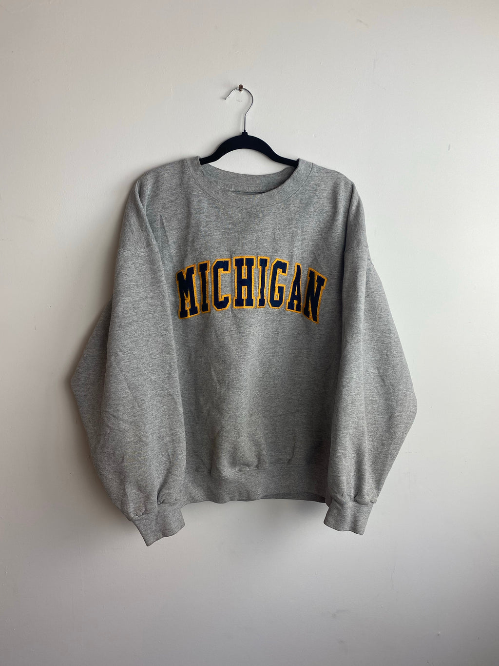 Heavy weight Michigan crewneck