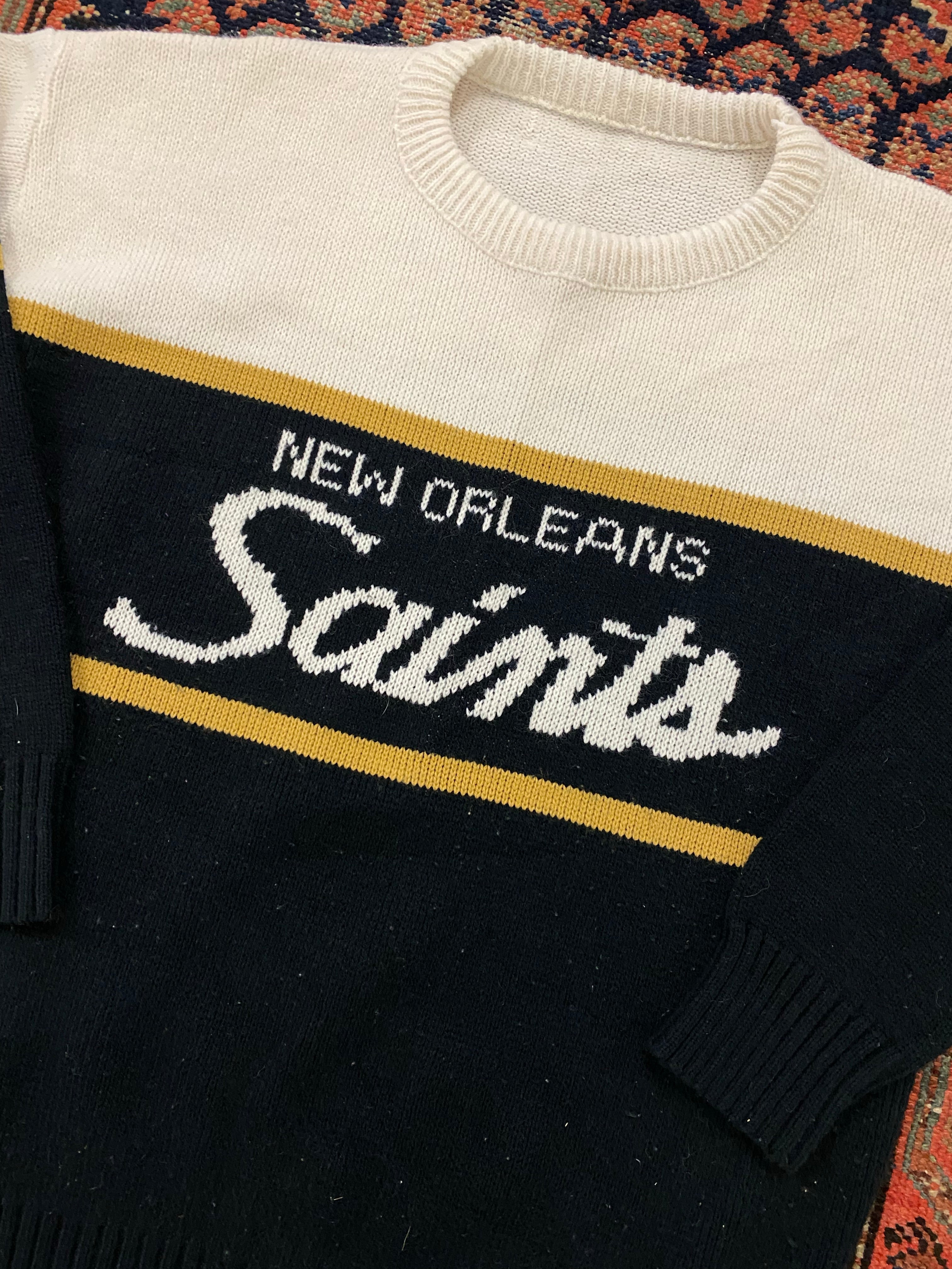 Vintage New Orleans Saints Knit - S
