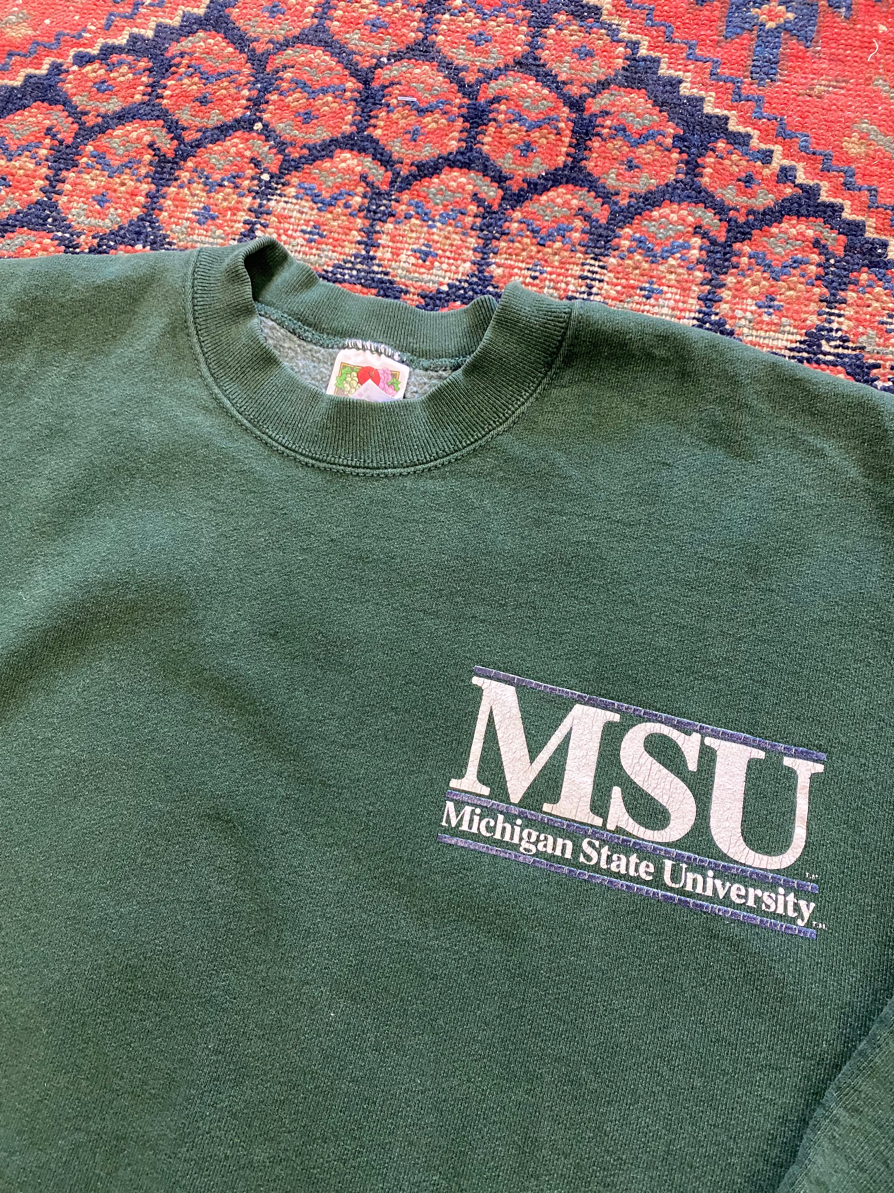 Vintage Michigan state university Crewneck - M