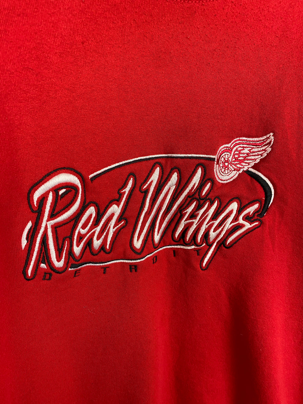 Vintage Embroidered Detroit Red Wings crewneck - M