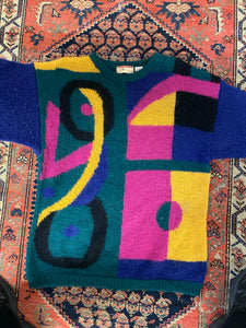 Vintage Knit Sweater - L/XL