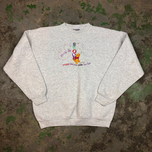 Embroidered Pooh sweater