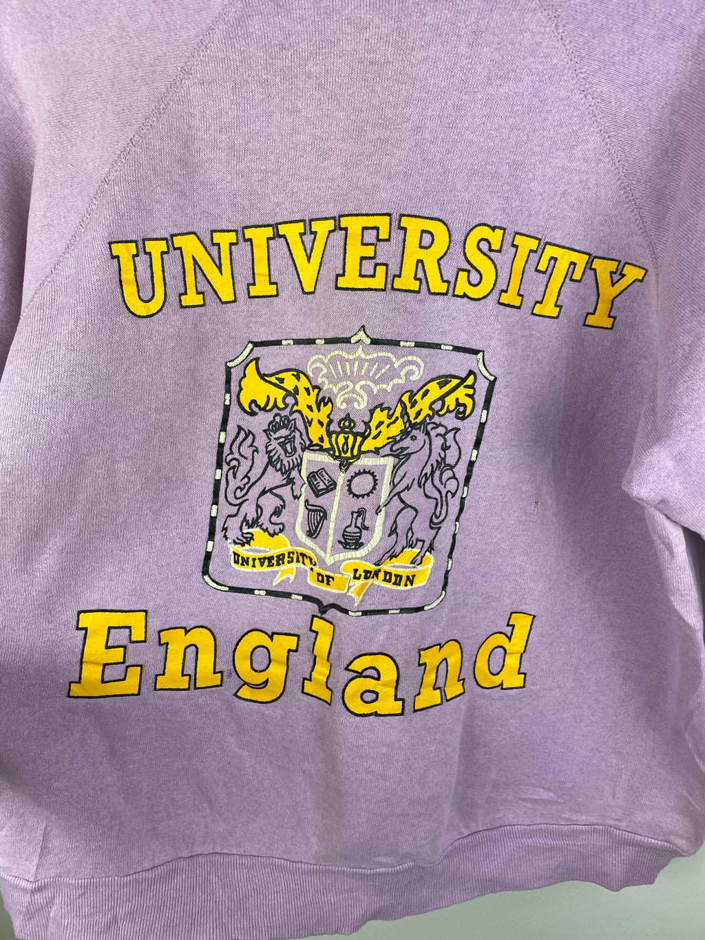 80s university of England crewneck