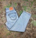 High waisted denim Levi’s pants
