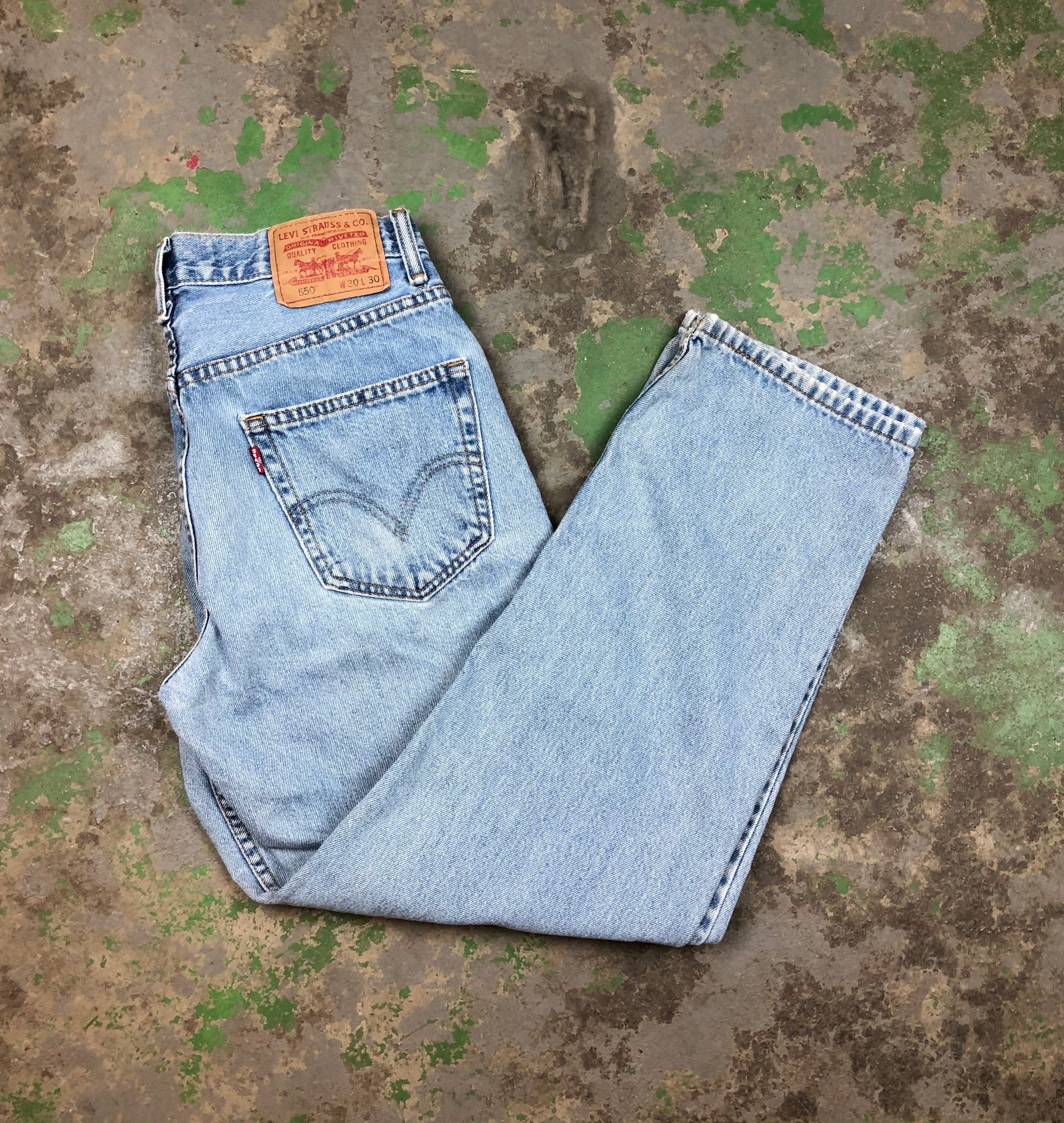 High waisted denim Levi’s pants