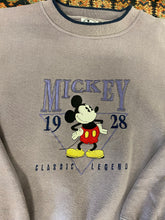 Load image into Gallery viewer, Vintage Purple Mickey Mouse Crewneck - XL