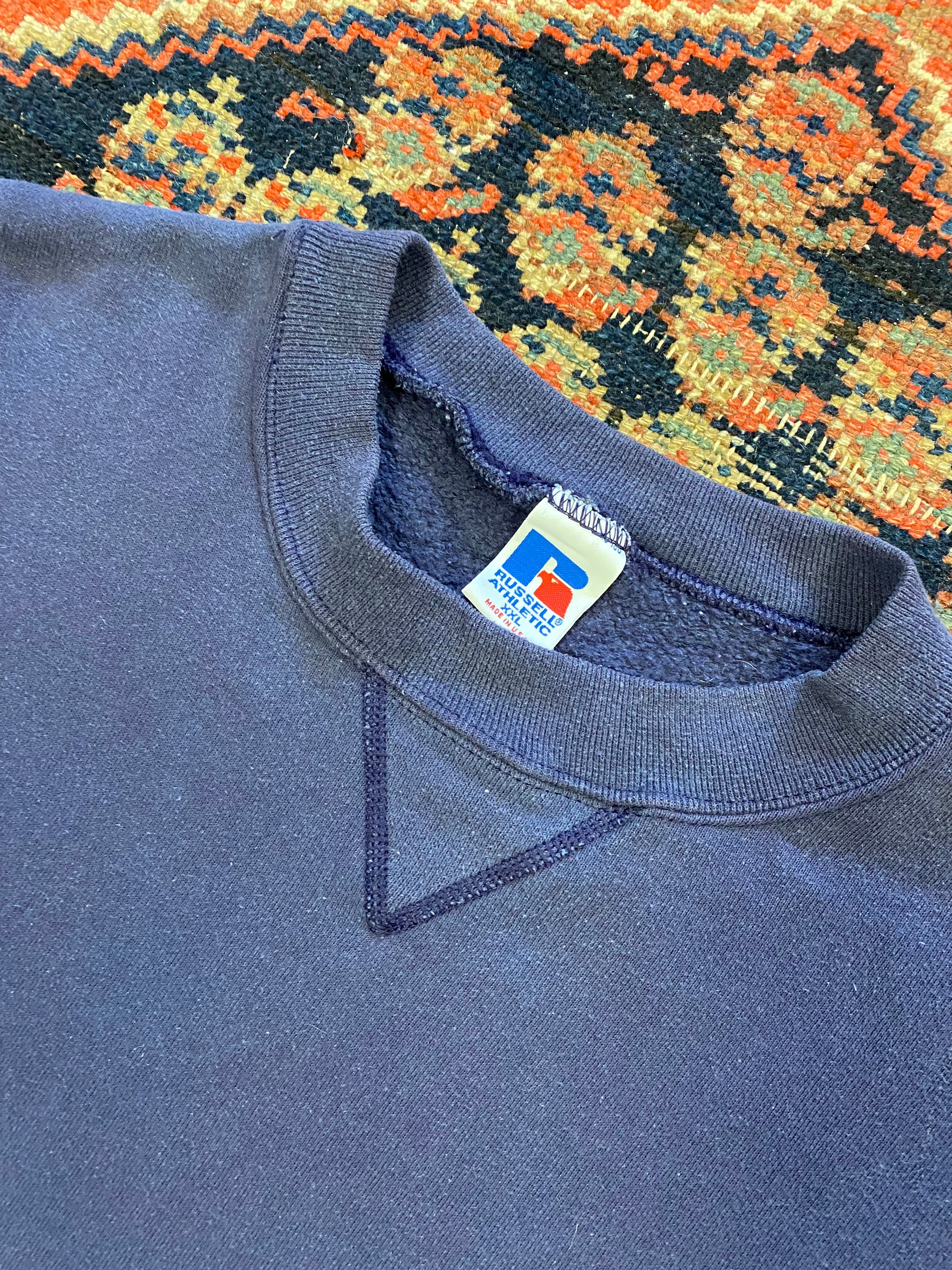 Vintage made in USA purple Russel Crewneck - L/XL