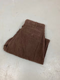 Brown high waisted corduroy pants
