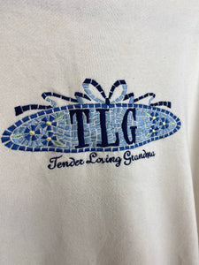 90s embroidered Tender loving grandma crewneck