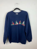 90s beach front crewneck - M