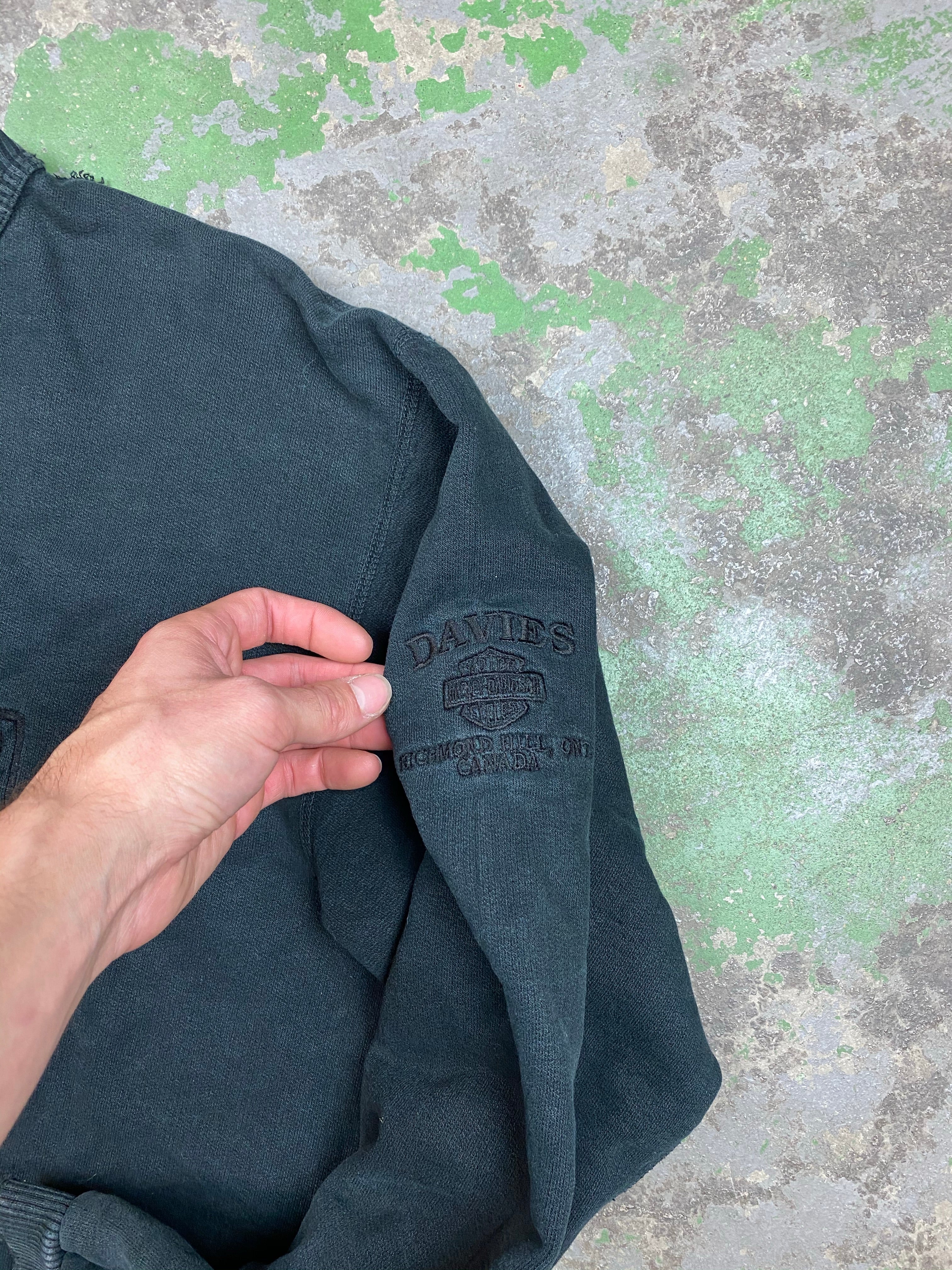 Vintage embroidered Harley crewneck