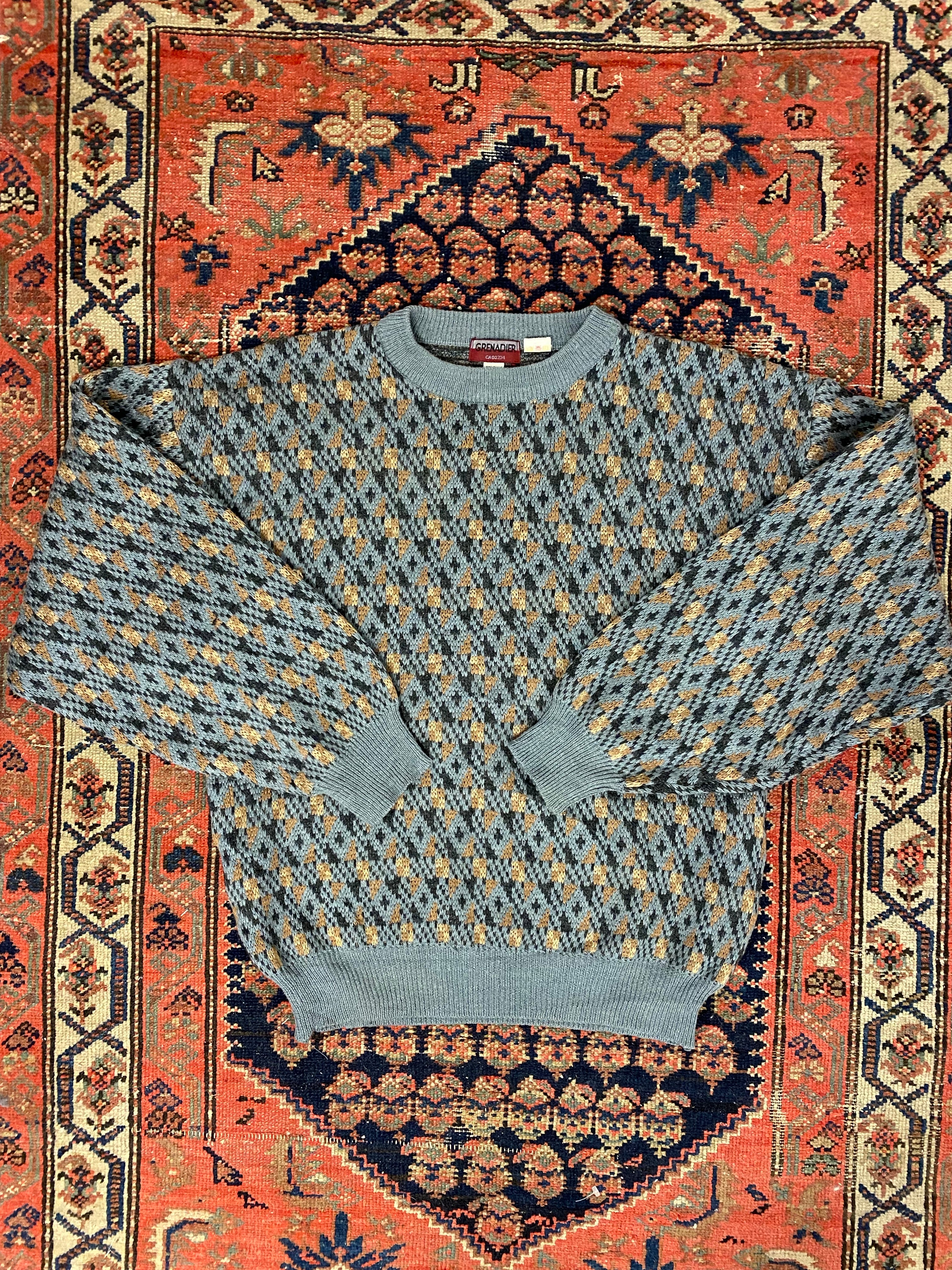 Vintage Knit Sweater - M/L