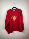 Embroidered Hard Rock Cafe crewneck