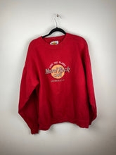 Load image into Gallery viewer, Embroidered Hard Rock Cafe crewneck