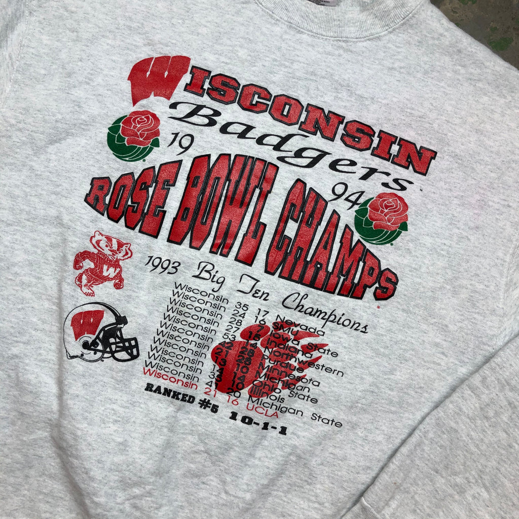 Heavy weight Wisconsin Crewneck
