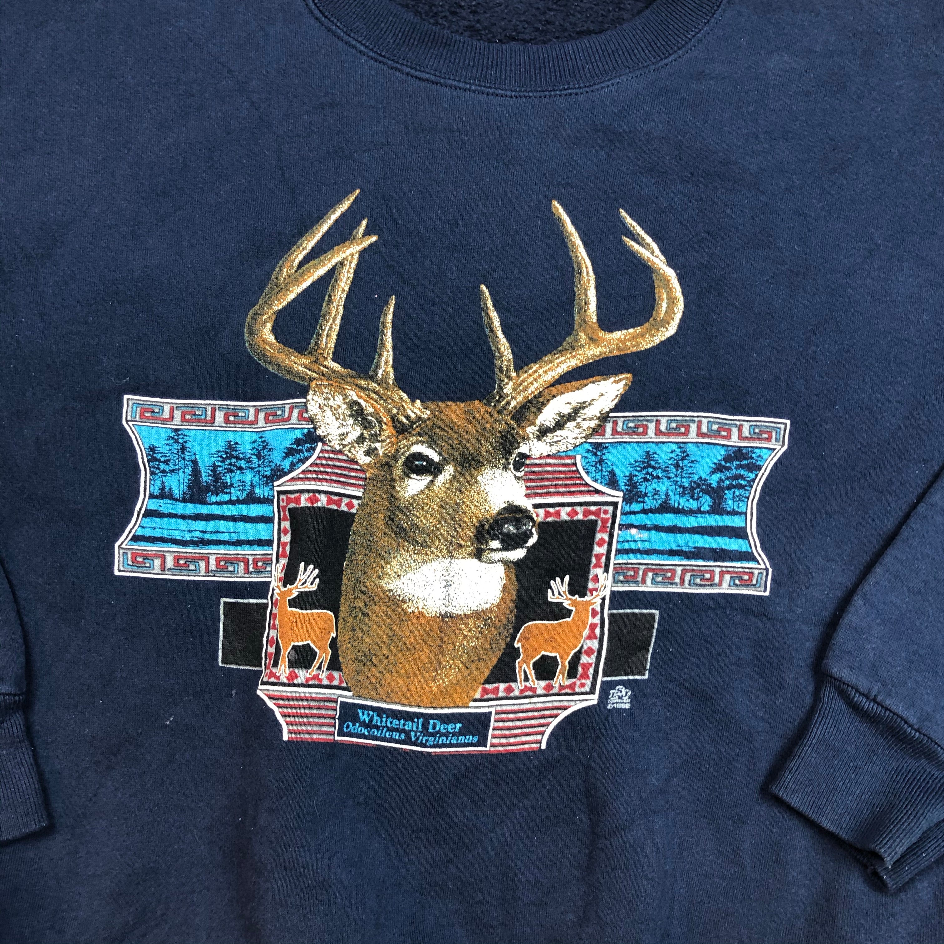 Vintage Whitetail Deer Crewneck