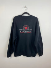 Load image into Gallery viewer, 90s embroidered Wisconsin crewneck