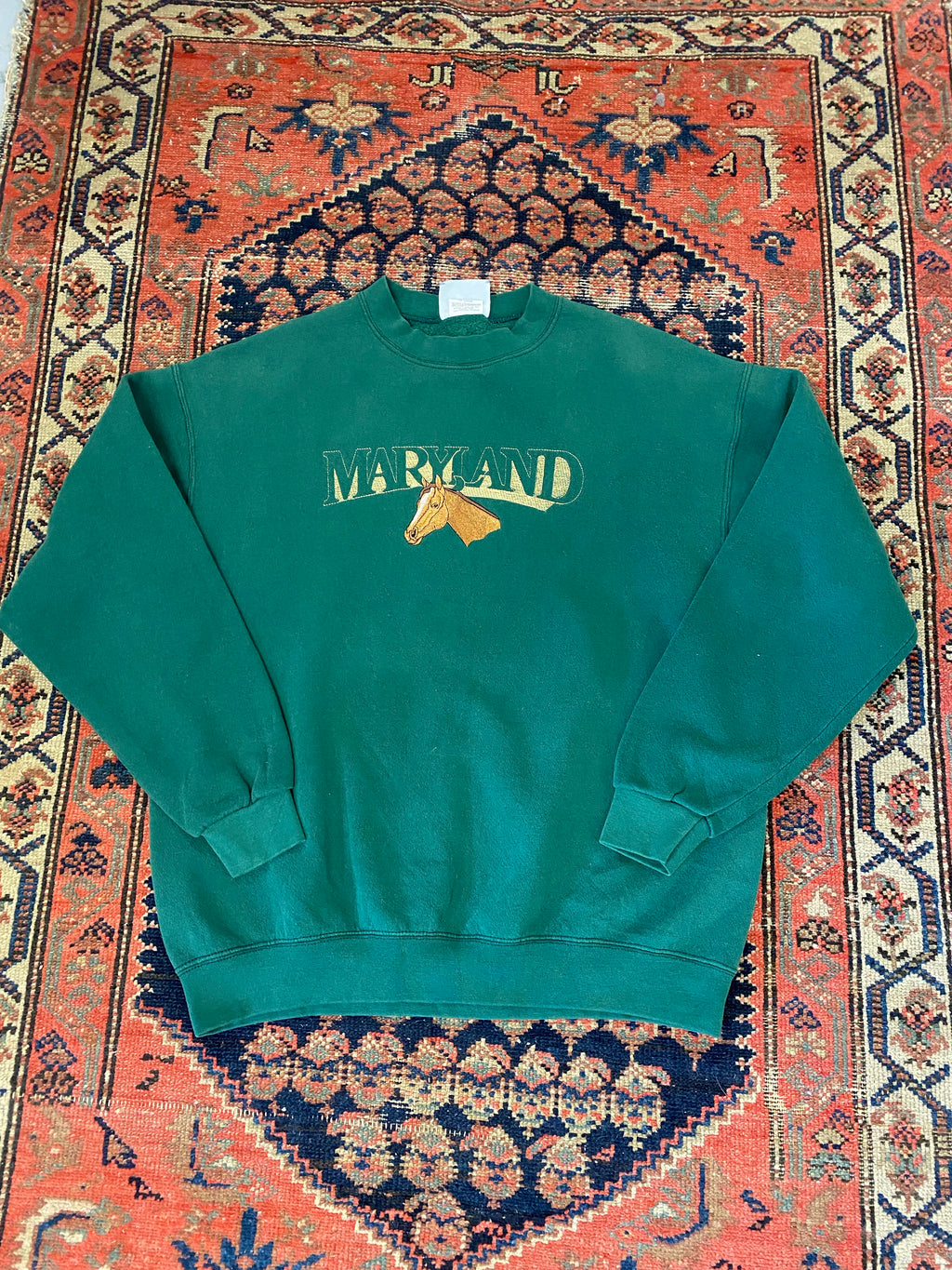 Vintage Embroidered Maryland Crewneck - M/L