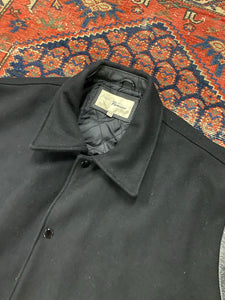 Vintage Collared Varsity Jacket - XL