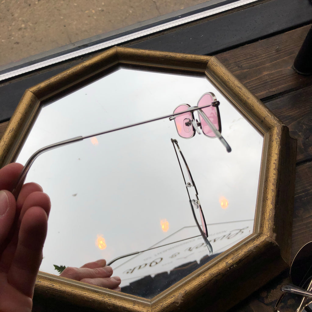 Square Pink Shades