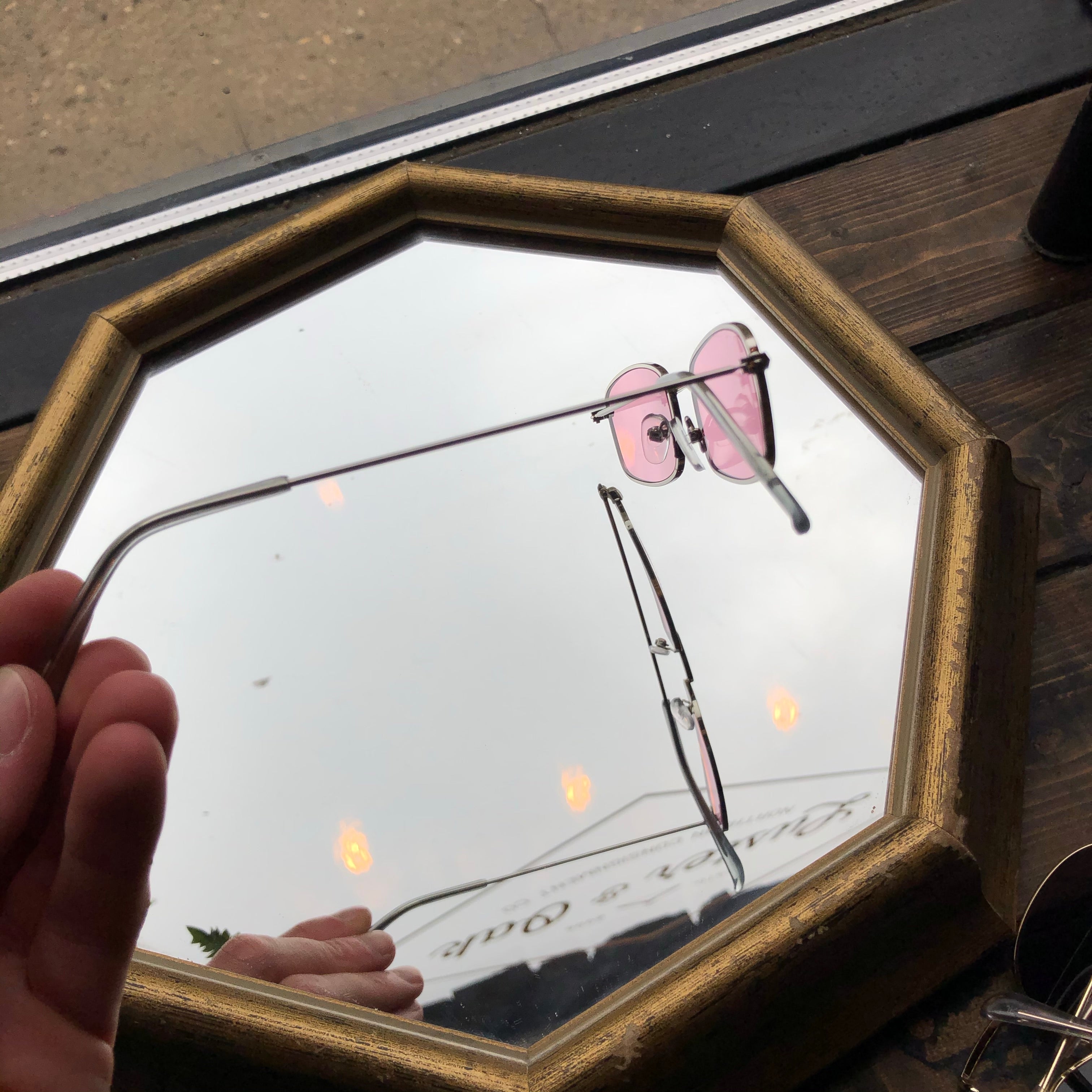 Square Pink Shades