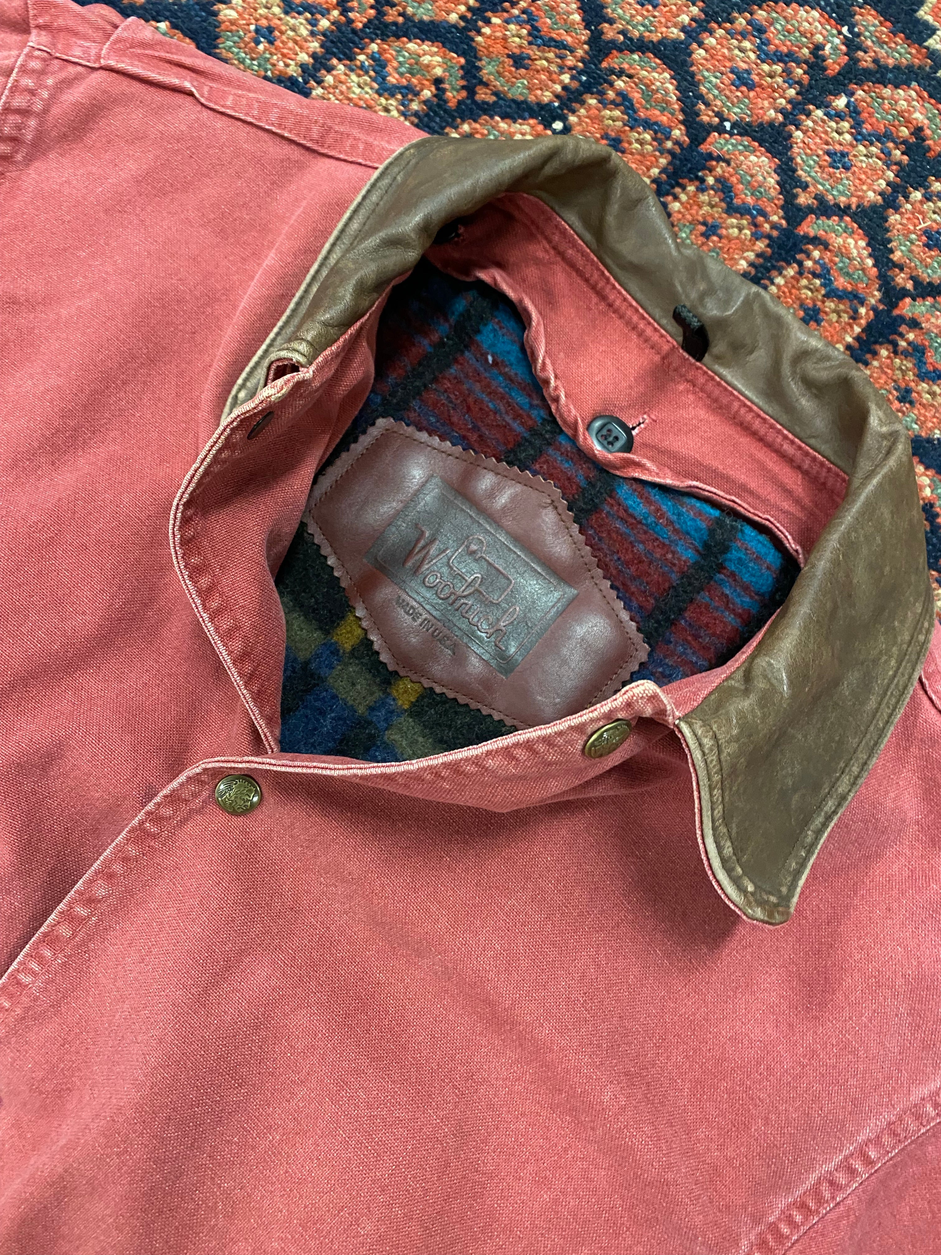 90s Stone Wash Woolrich Jacket - M