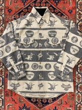 Load image into Gallery viewer, Vintage all over print beer shirt - XL
