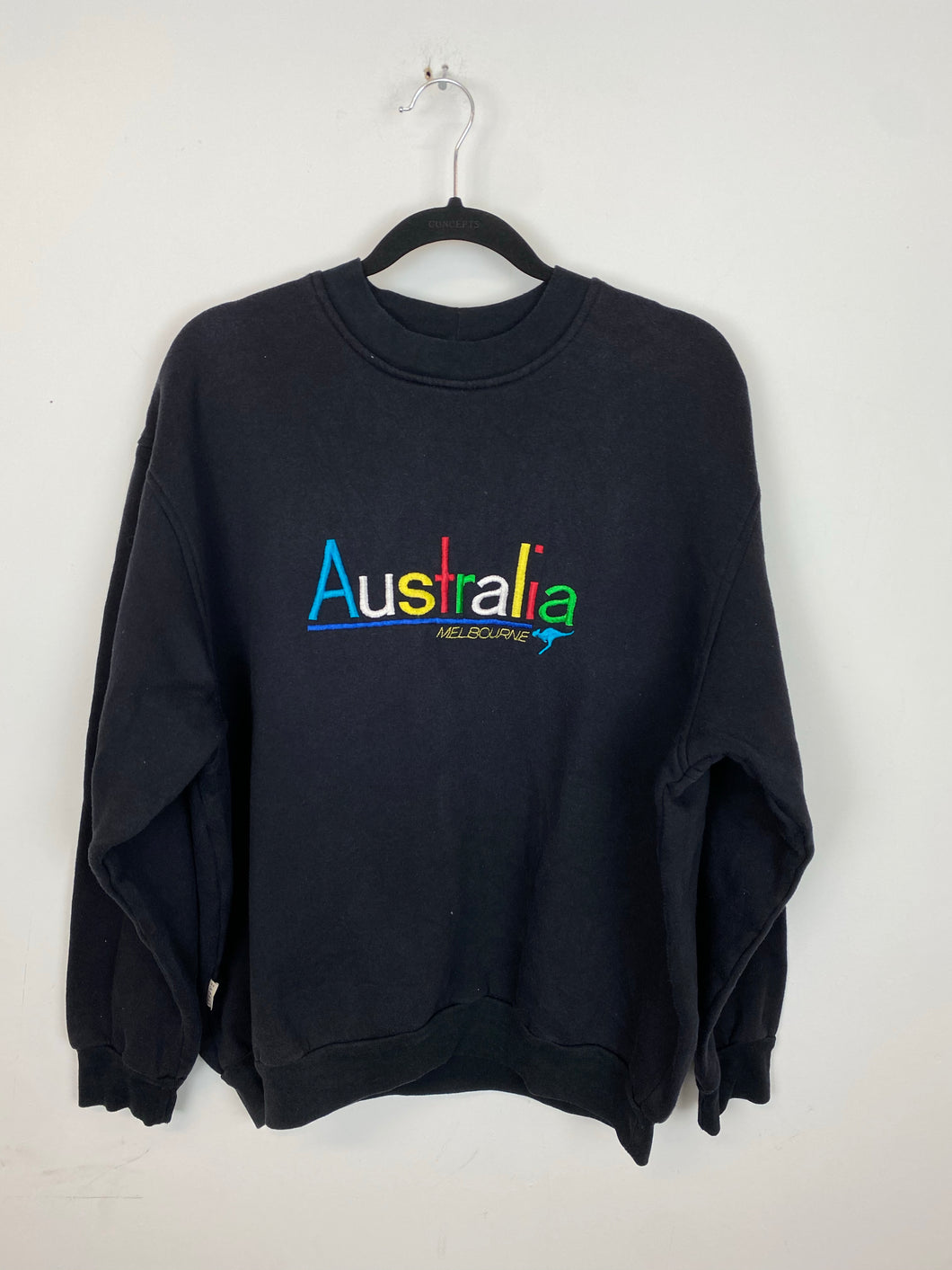 Vintage Embroidered Australia Crewneck - S
