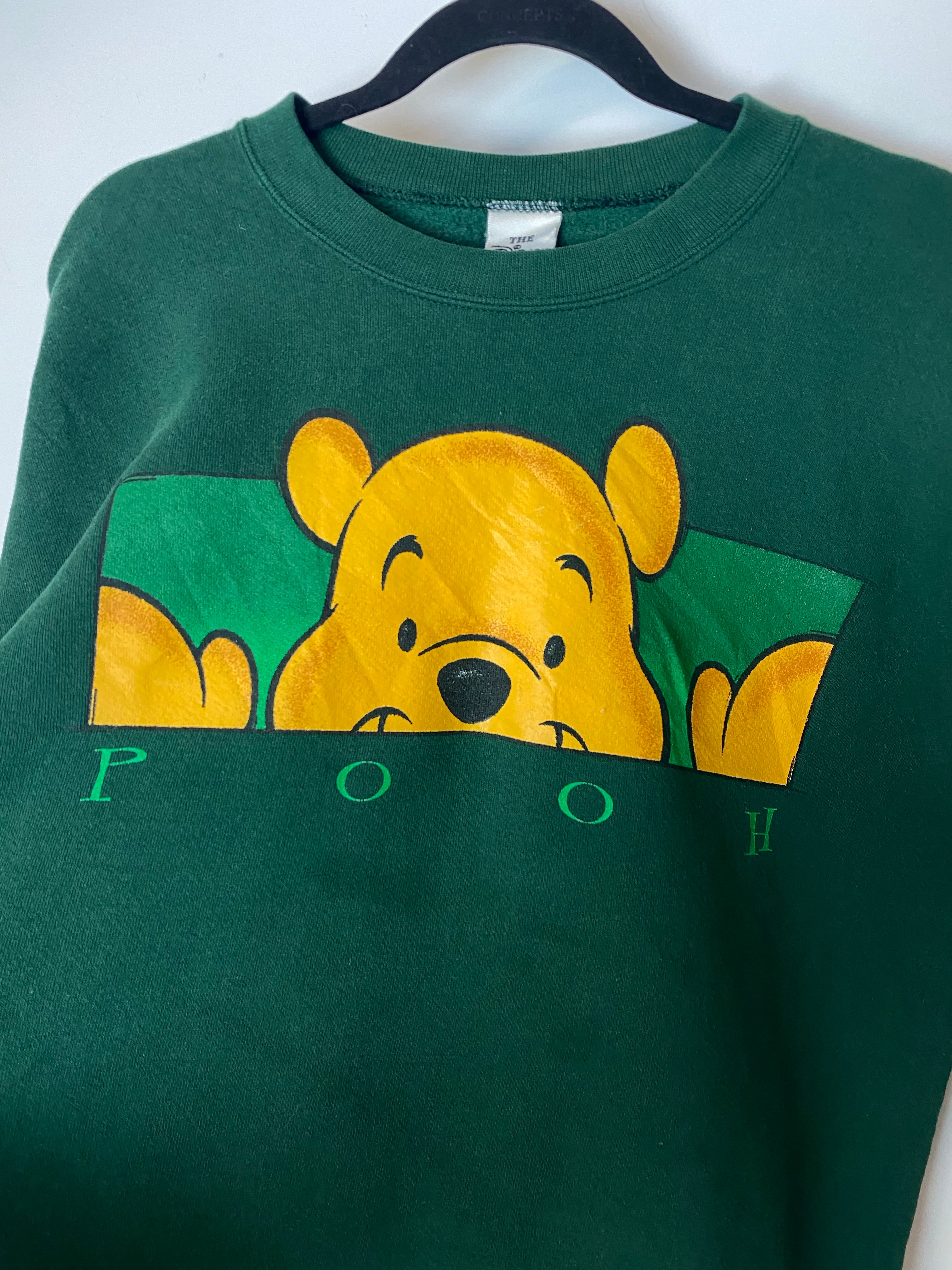 90s Pooh Crewneck - L