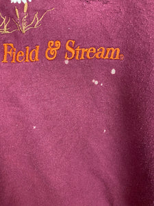 Vintage embroidered Field and Stream crewneck