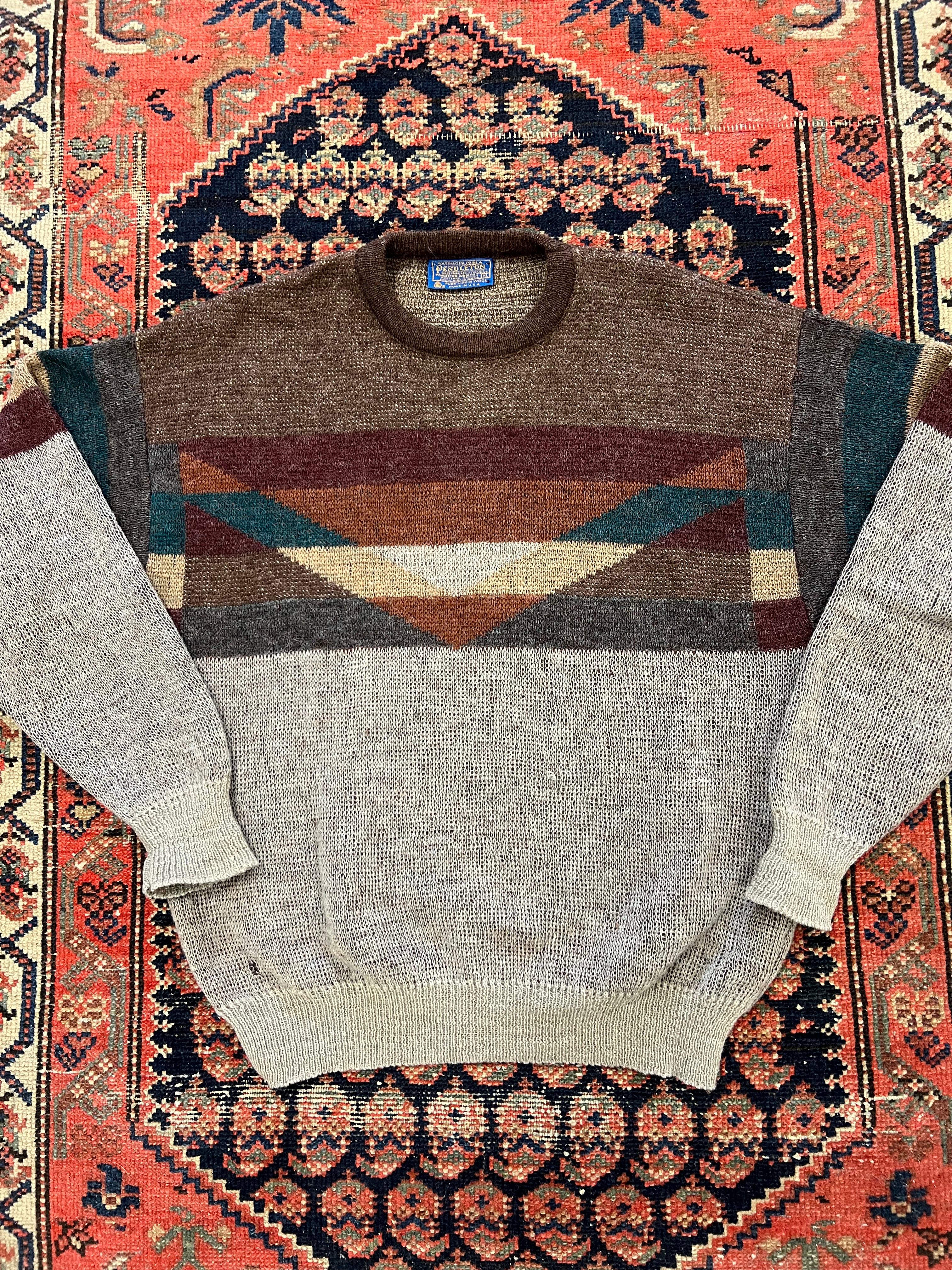 VINTAGE PENDLETON KNIT - MEDIUM