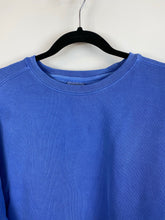 Load image into Gallery viewer, Stone wash blue crewneck - XL