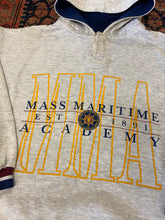 Load image into Gallery viewer, Vintage Academy Henley Hoodie - S