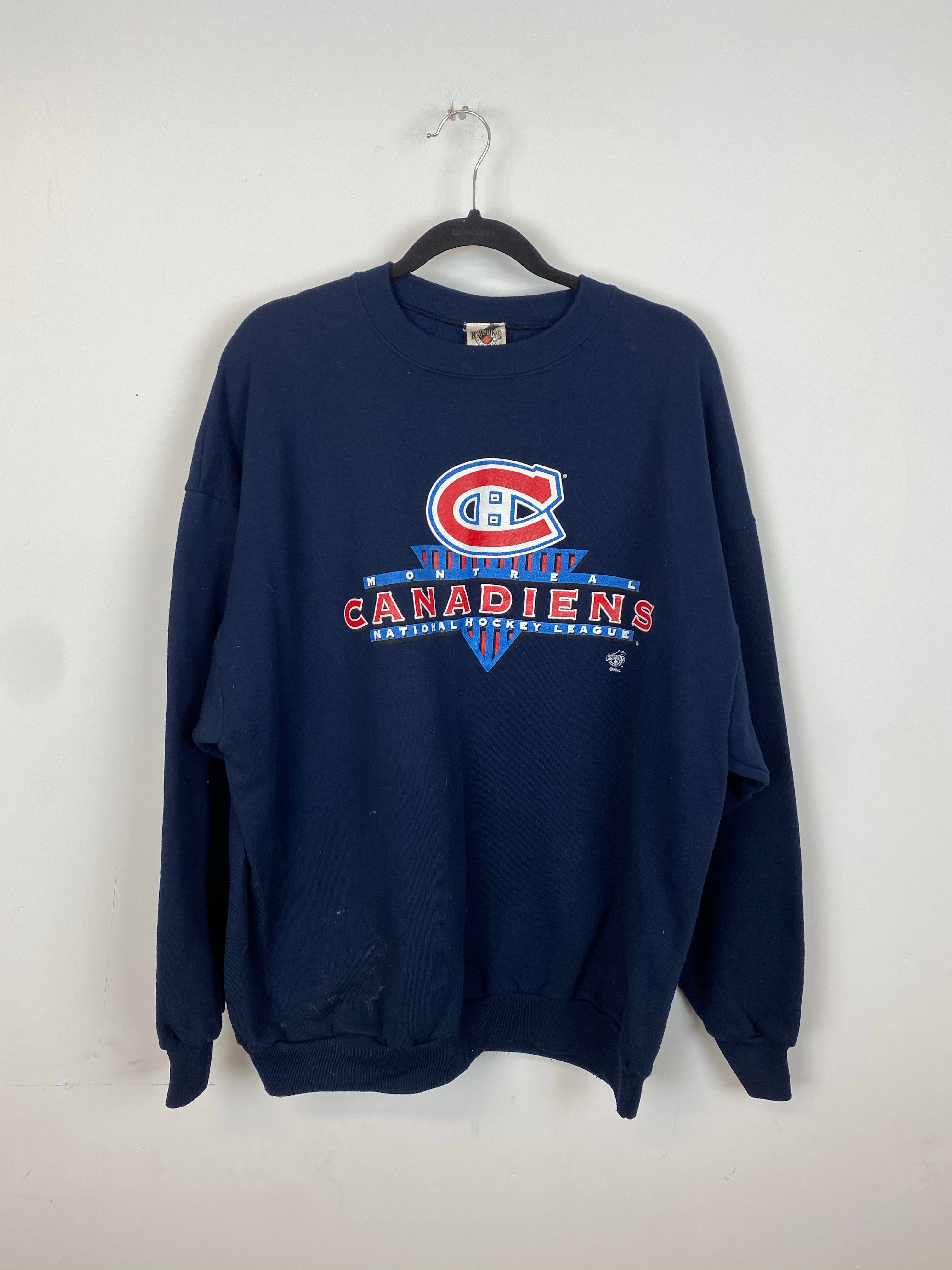 Vintage Montreal Canadians crewneck - L