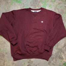 Load image into Gallery viewer, Burgundy Champion Crewneck