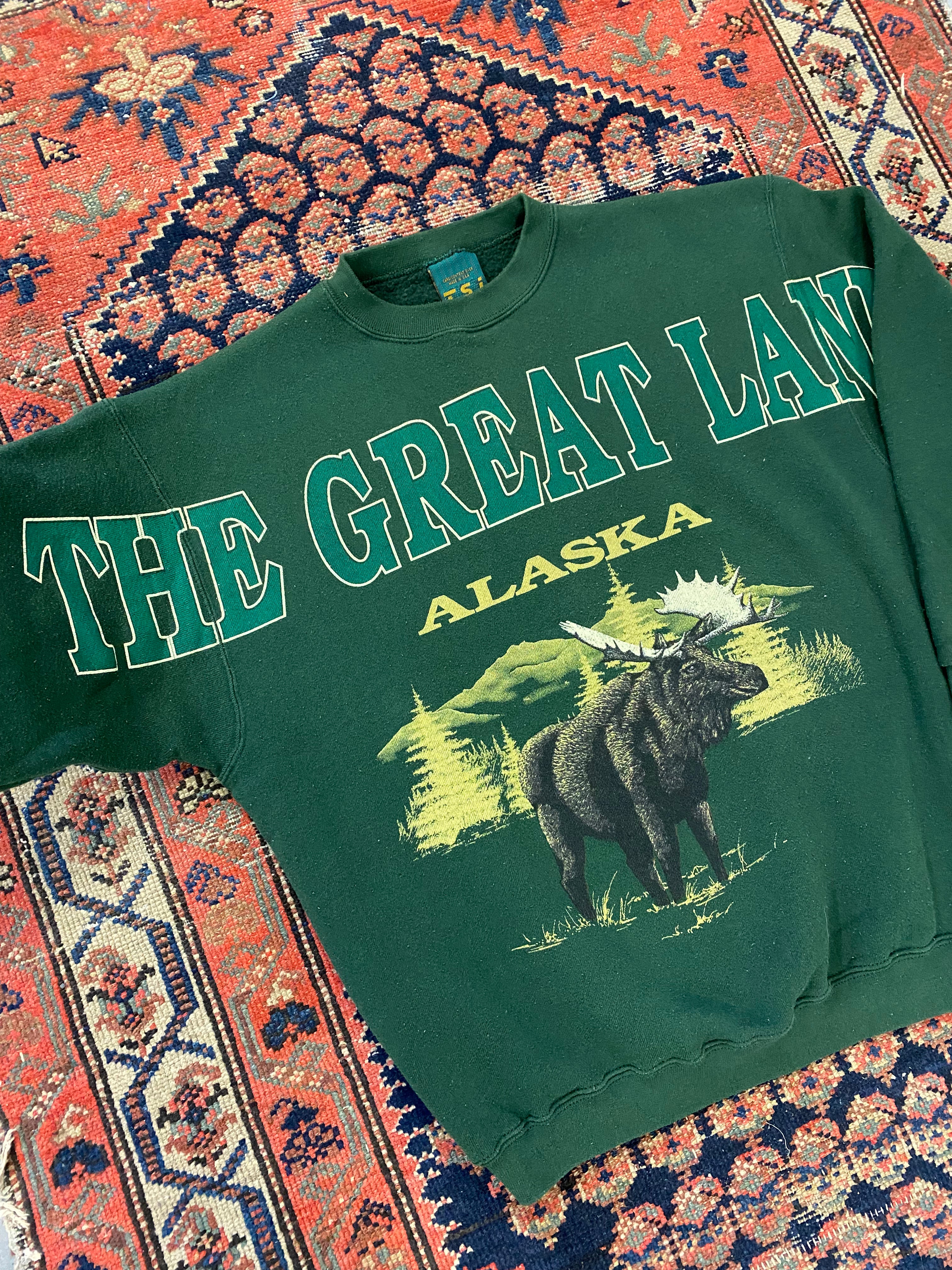 Vintage Alaska Crewneck - M