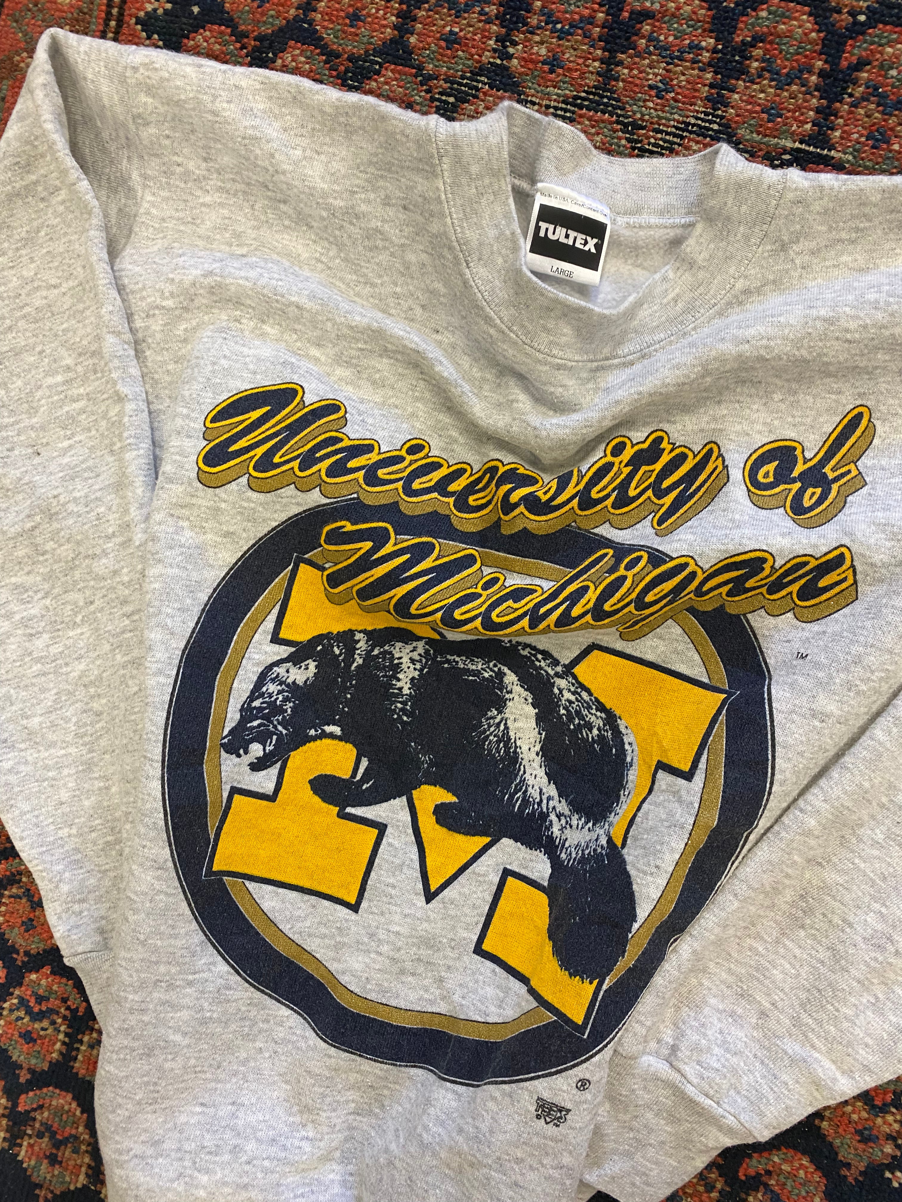 Vintage university of Michigan Crewneck - M