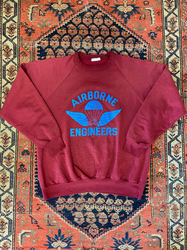 80s Air Borne Engineers Crewneck - S/M