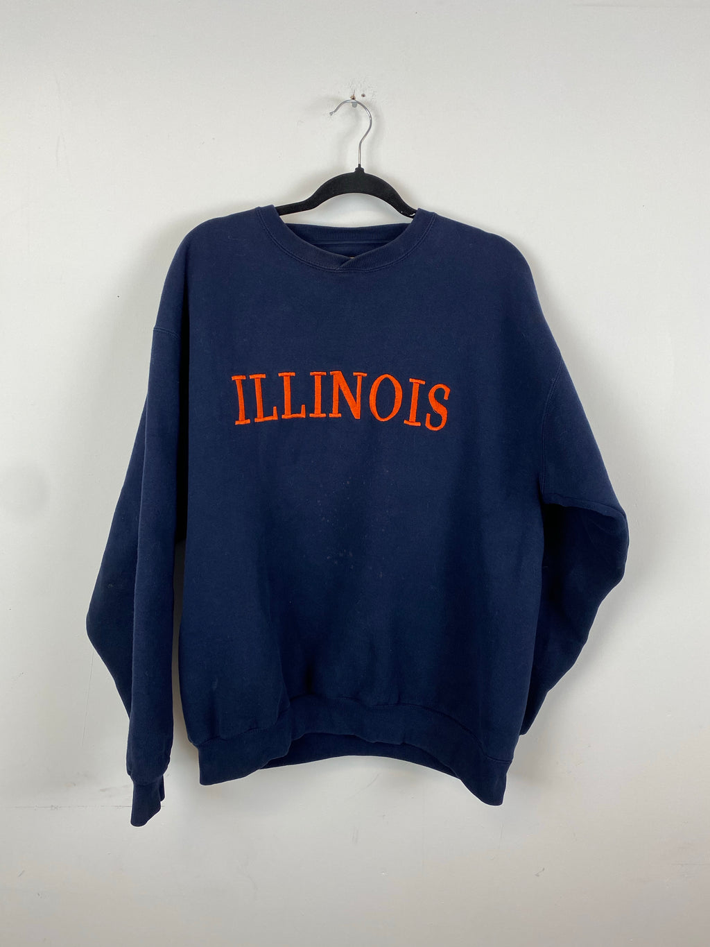 Heavy weight Illinois crewneck - M/L