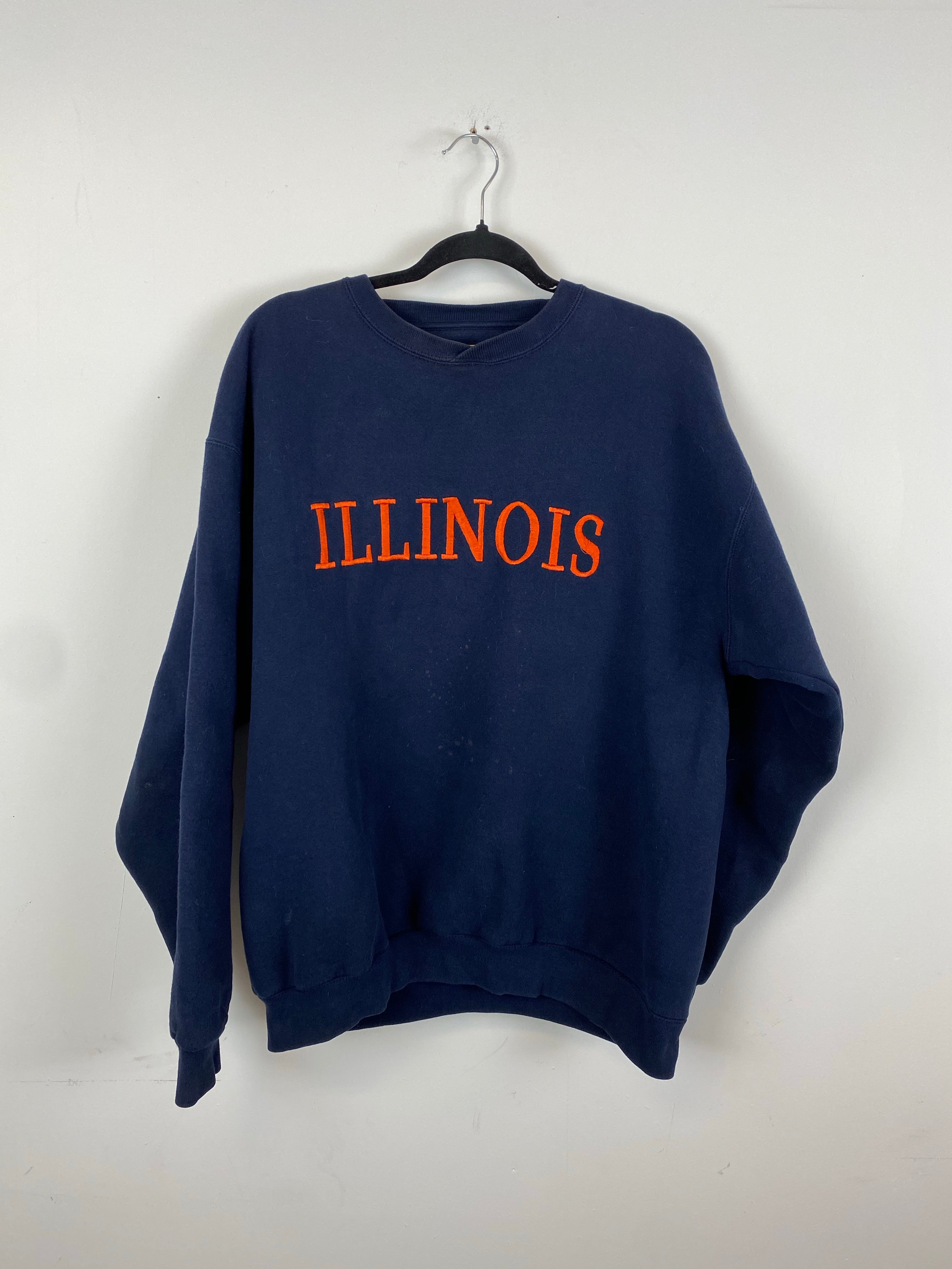 Heavy weight Illinois crewneck - M/L