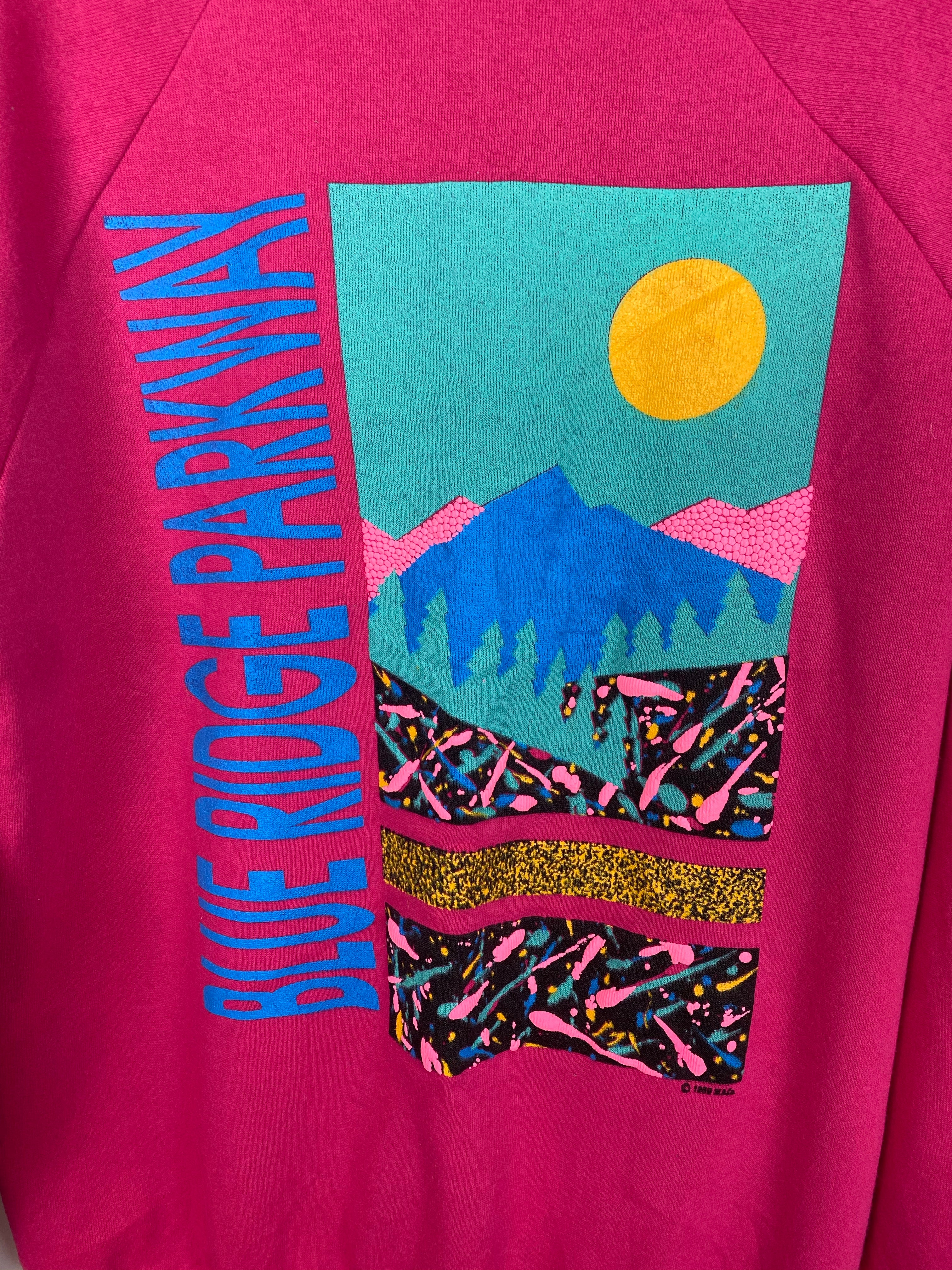 80s Blue Ridge Parkway crewneck - M/L