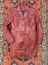 Load image into Gallery viewer, Vintage Red Leather Jacket - WMNS/M