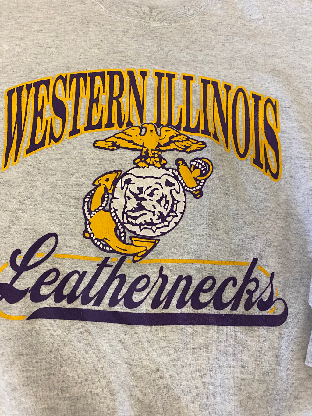 Vintage Western Illinois Bulldogs Crewneck - M/L