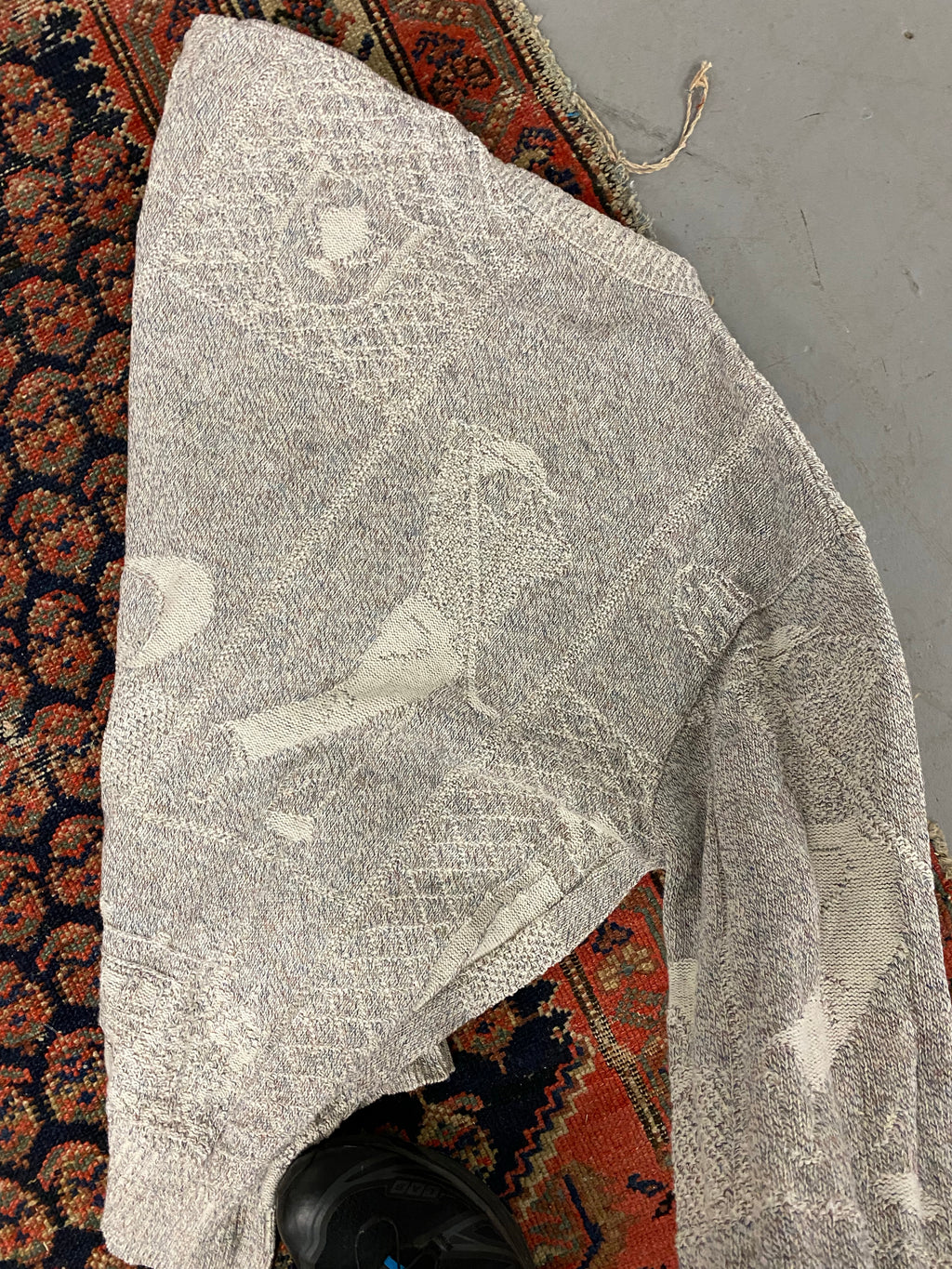 Vintage Knit Golf Sweater - M