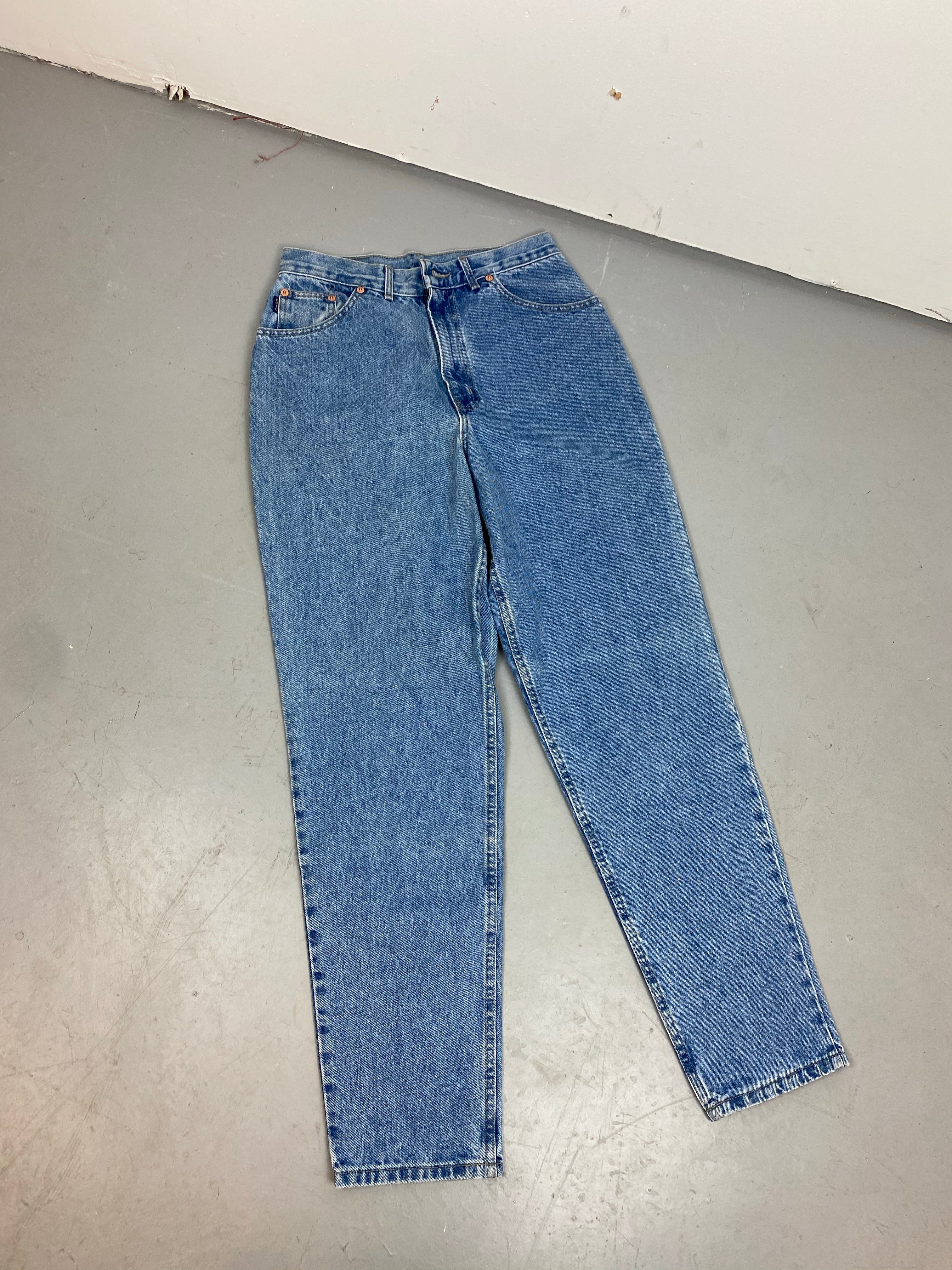 90s carrot fit Chic denim jeans