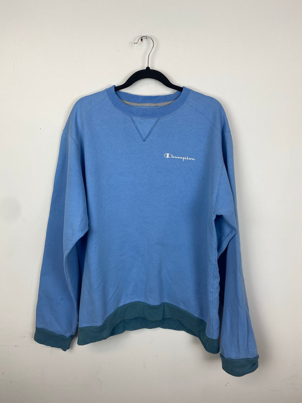 Baby blue champion crewneck - M/L