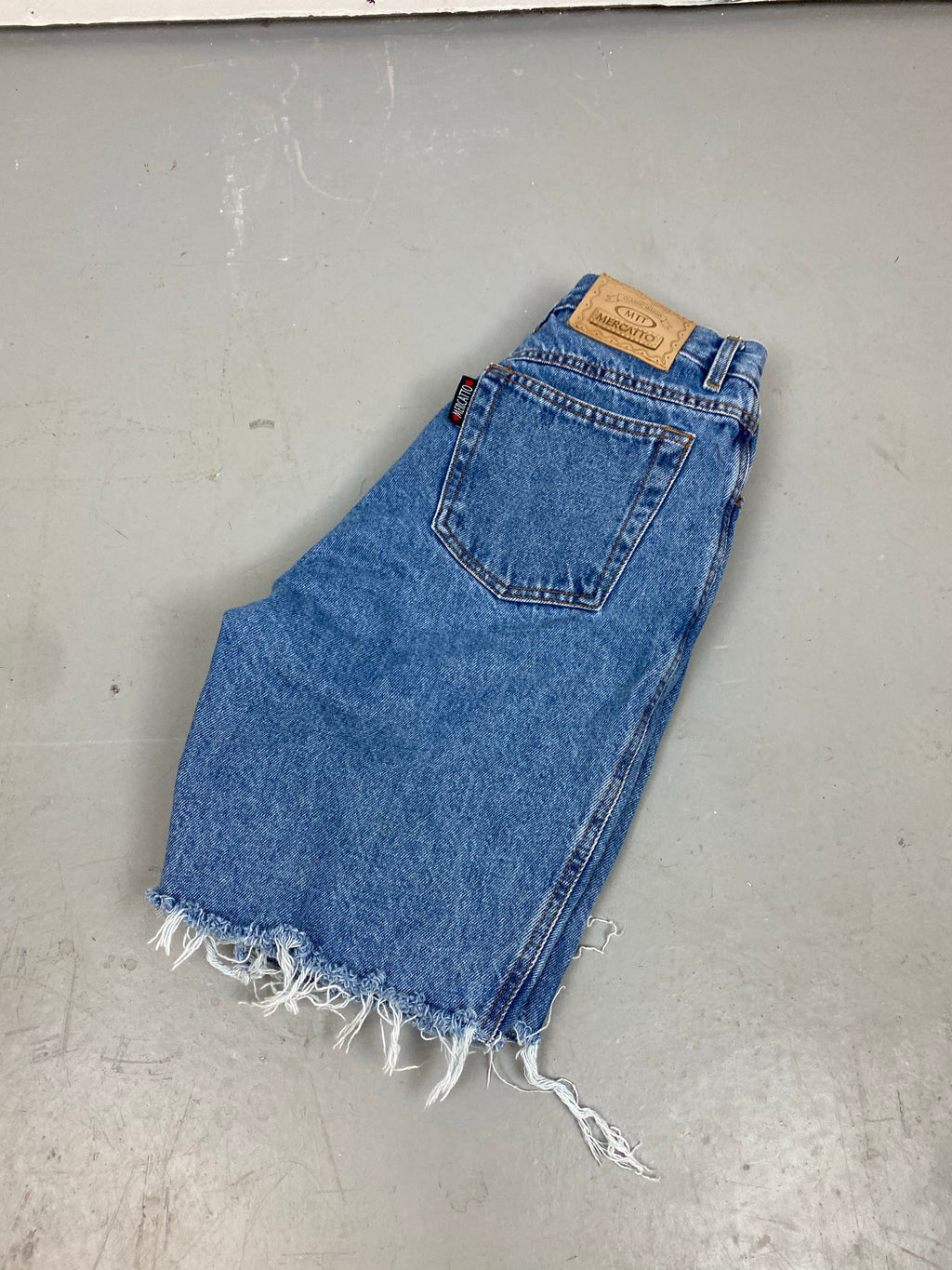 90s high waisted Mercator denim shorts